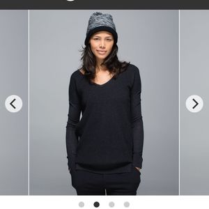 Lululemon-Post Practice Party Toque-Heathered Nimb